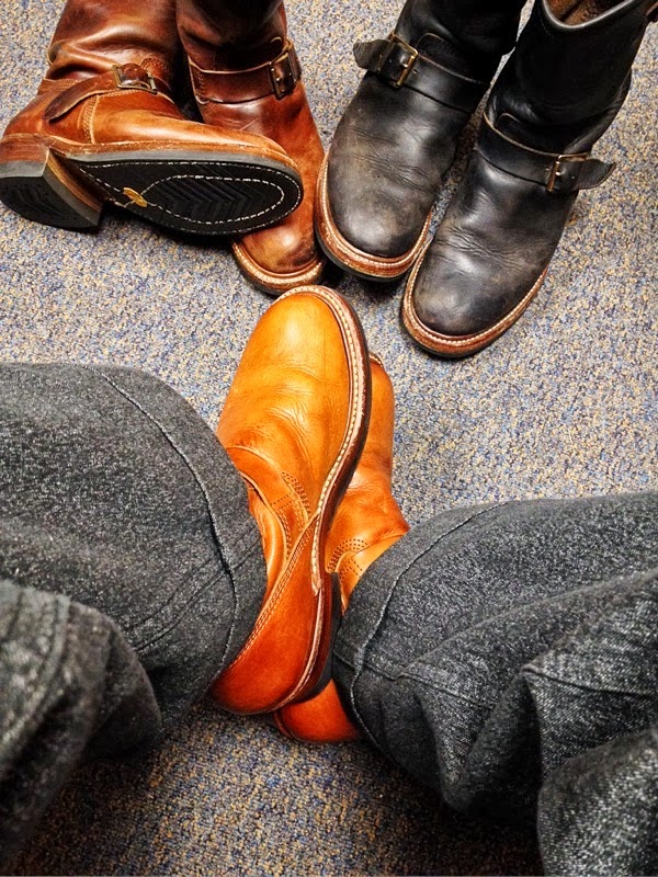 Vintage Engineer Boots JOHN LOFGREN CO. ENGINEER BOOTS